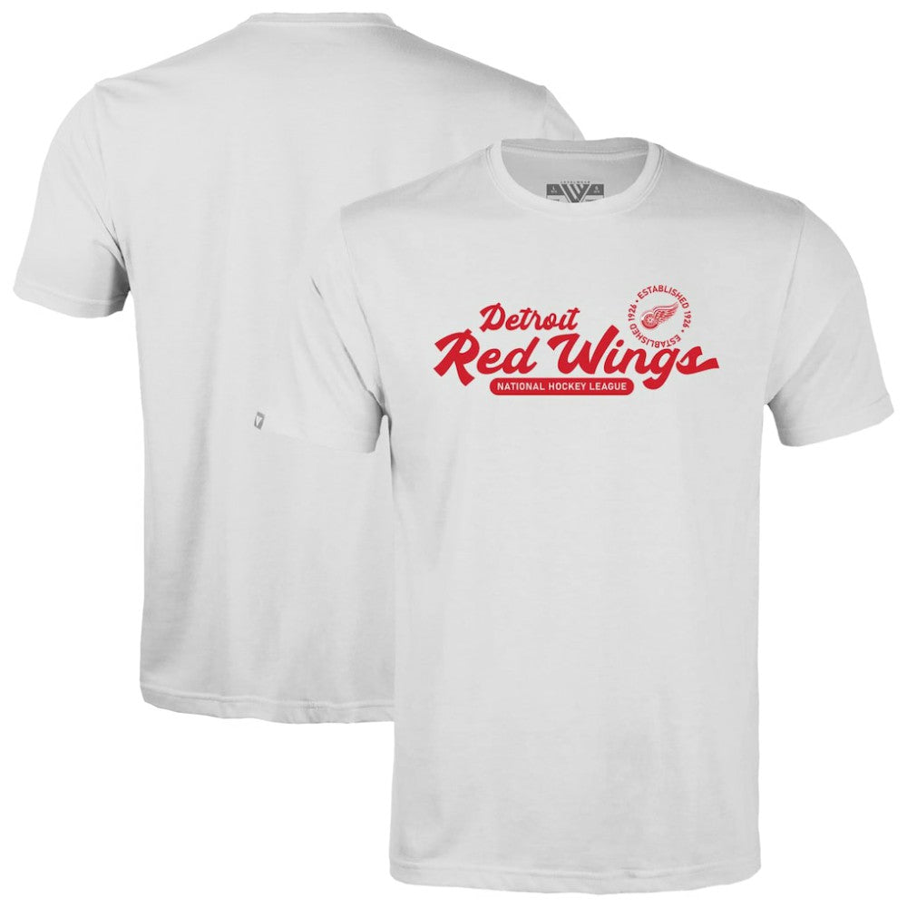 Detroit Red Wings Levelwear Youth Little Richmond Monument T-Shirt - White | US 203145529