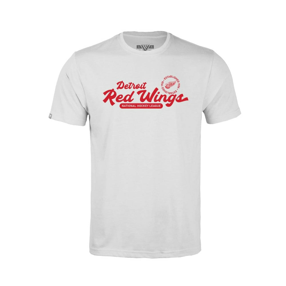 Detroit Red Wings Levelwear Youth Little Richmond Monument T-Shirt - White | US 203145529