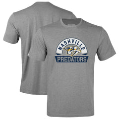 Nashville Predators Levelwear Youth Little Richmond Banner Arch T-Shirt - Gray | US 203145545