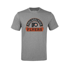 Philadelphia Flyers Levelwear Youth Little Richmond Banner Arch T-Shirt - Gray | US 203145554