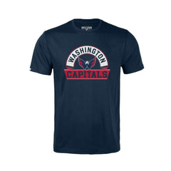 Washington Capitals Levelwear Youth Little Richmond Banner Arch T-Shirt - Navy | US 203145557