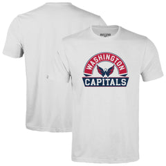 Washington Capitals Levelwear Youth Little Richmond Banner Arch T-Shirt - White | US 203145558