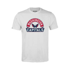 Washington Capitals Levelwear Youth Little Richmond Banner Arch T-Shirt - White | US 203145558