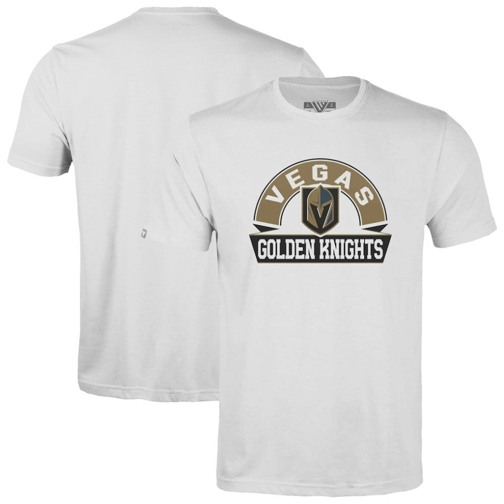 Vegas Golden Knights Levelwear Youth Little Richmond Banner Arch T-Shirt - White | US 203145569