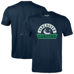 Vancouver Canucks Levelwear Youth Little Richmond Banner Arch T-Shirt - Navy | US 203145573