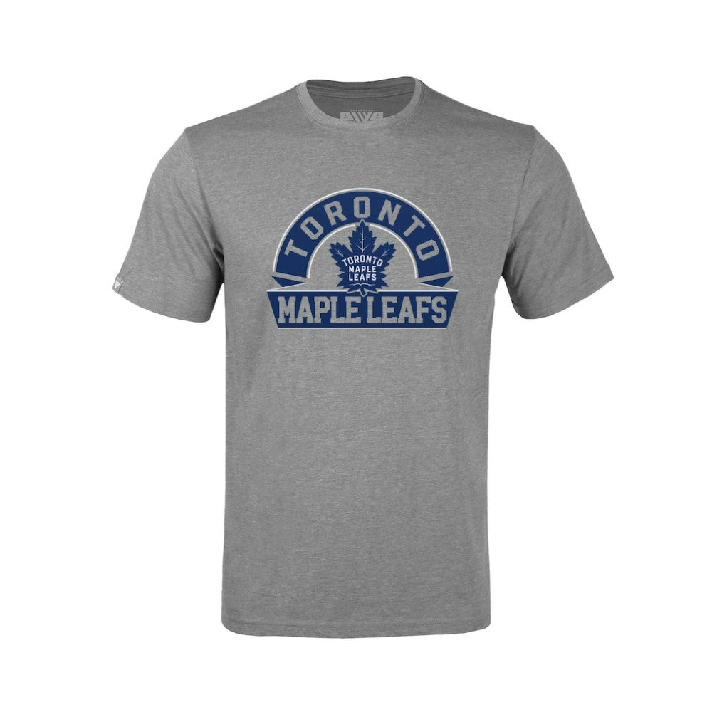 Toronto Maple Leafs Levelwear Youth Little Richmond Banner Arch T-Shirt - Gray | US 203145579