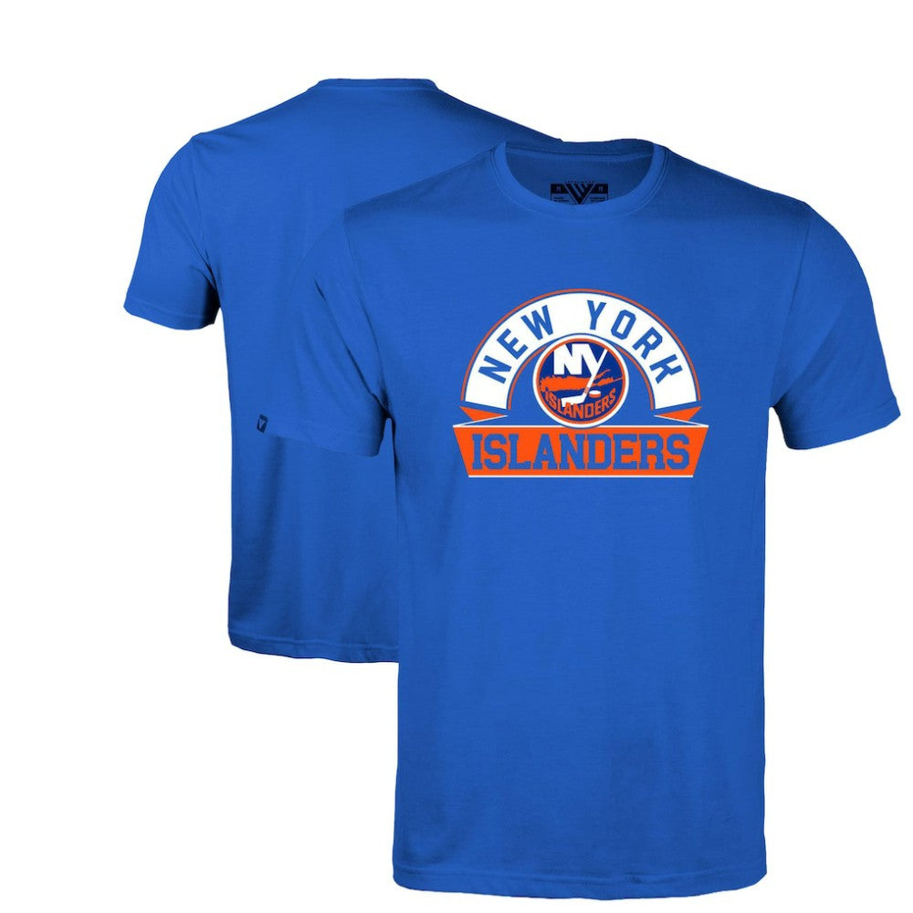 New York Islanders Levelwear Youth Little Richmond Banner Arch T-Shirt - Royal | US 203145582