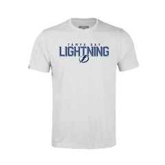 Tampa Bay Lightning Levelwear Youth Little Richmond Carve T-Shirt - White | US 203145623