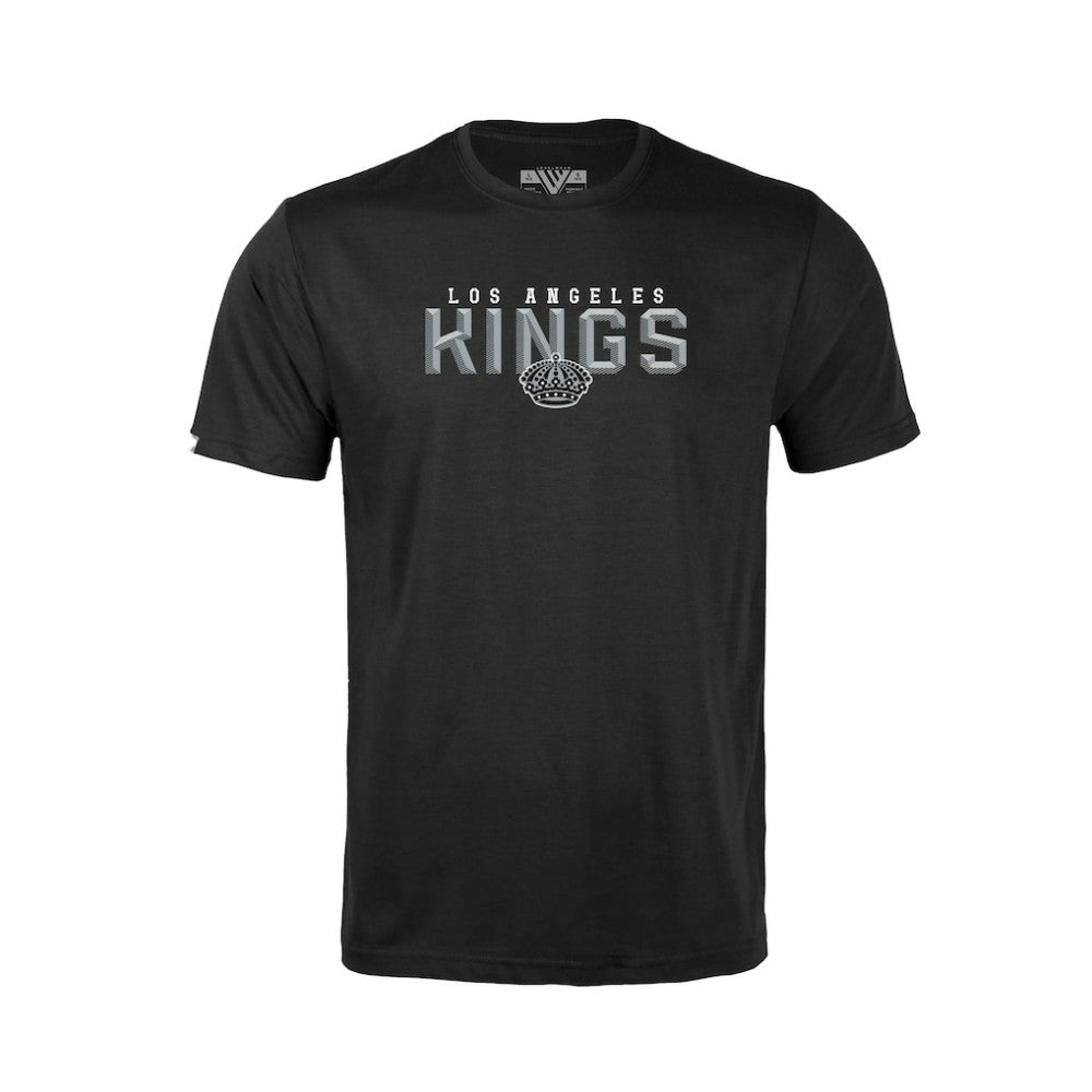 Los Angeles Kings Levelwear Youth Little Richmond Carve T-Shirt - Black | US 203145628