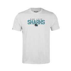 San Jose Sharks Levelwear Youth Little Richmond Carve T-Shirt - White | US 203145630