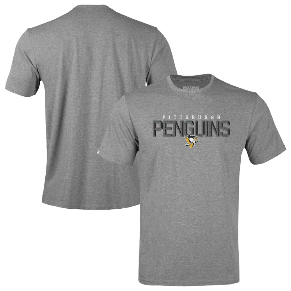 Pittsburgh Penguins Levelwear Youth Little Richmond Carve T-Shirt - Gray | US 203145655