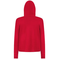New York Rangers Levelwear Women's Sweet Monument Tri-Blend Cropped Pullover Hoodie - Red | US 203145661