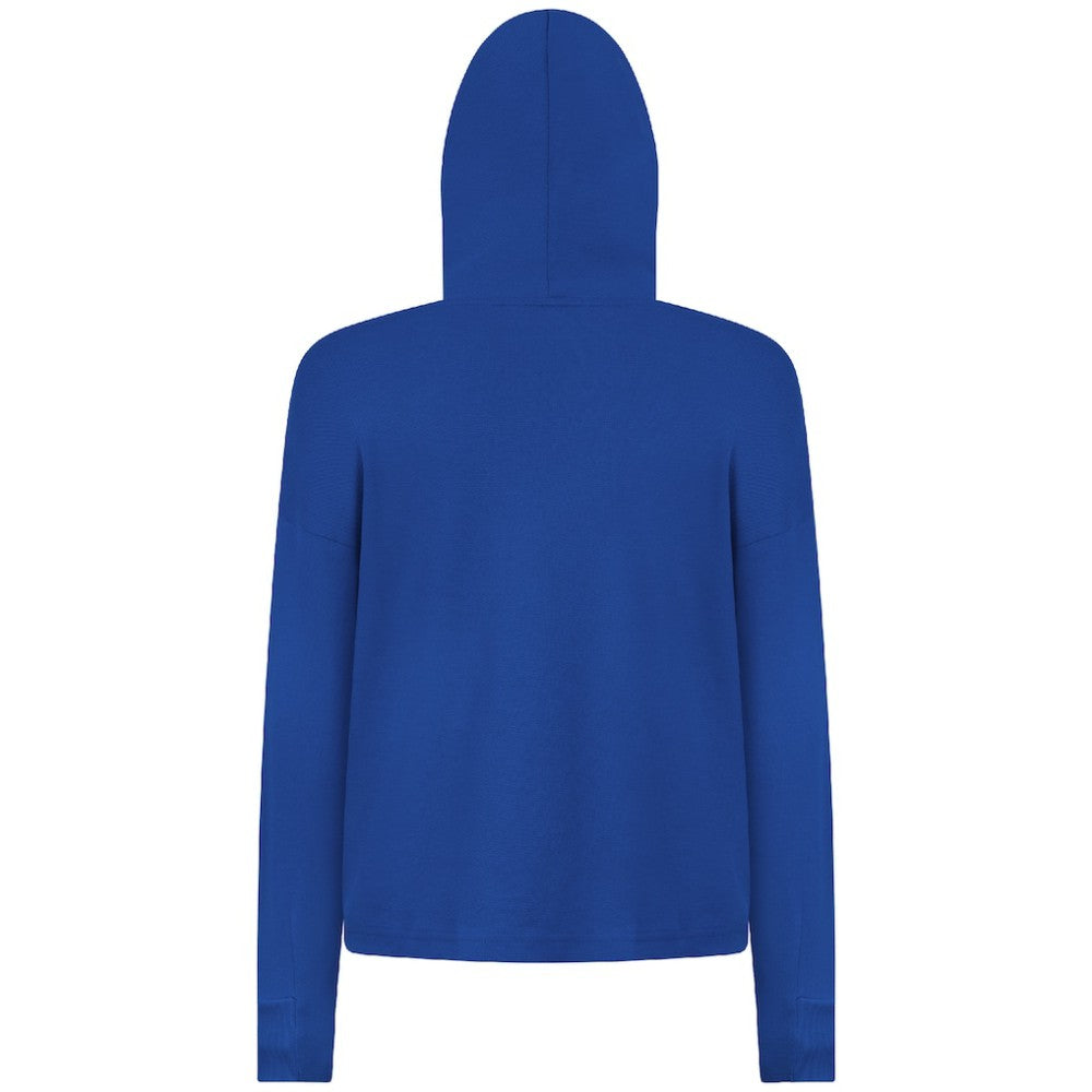 New York Islanders Levelwear Women's Sweet Banner Arch Tri-Blend Cropped Pullover Hoodie - Royal | US 203145724