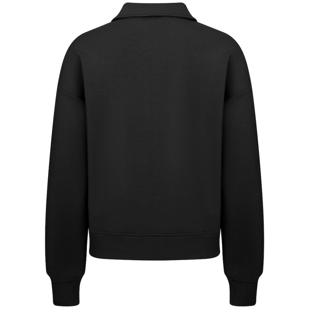 Nashville Predators Levelwear Women's Canmore Quarter-Zip Pullover - Black | US 203145750