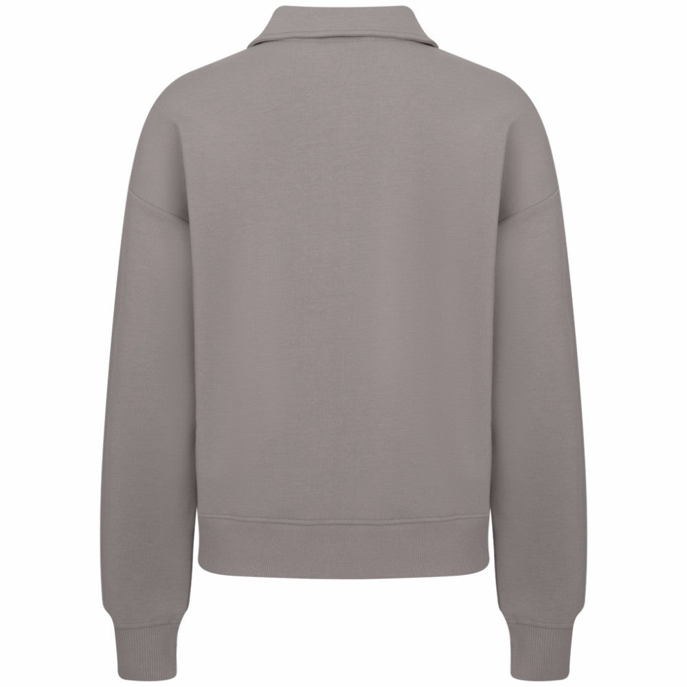 New Jersey Devils Levelwear Women's Canmore Quarter-Zip Pullover - Gray | US 203145757
