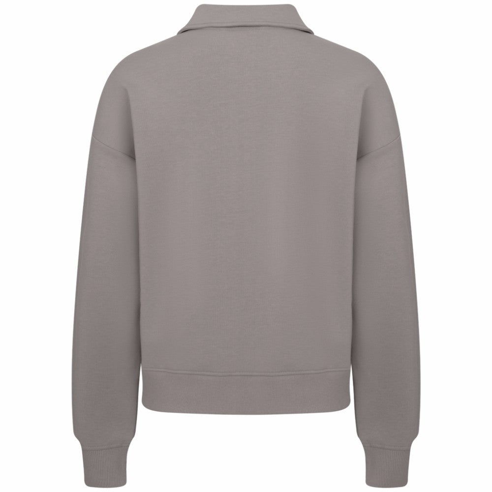 Los Angeles Kings Levelwear Women's Canmore Quarter-Zip Pullover - Gray | US 203145764