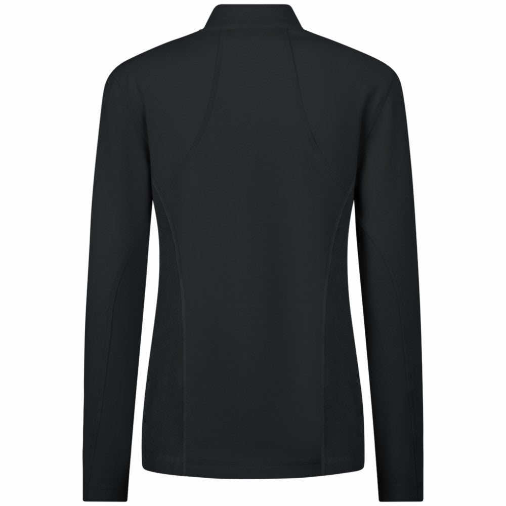 Pittsburgh Penguins Levelwear Women's Upright Quarter-Zip Pullover - Black | US 203145856