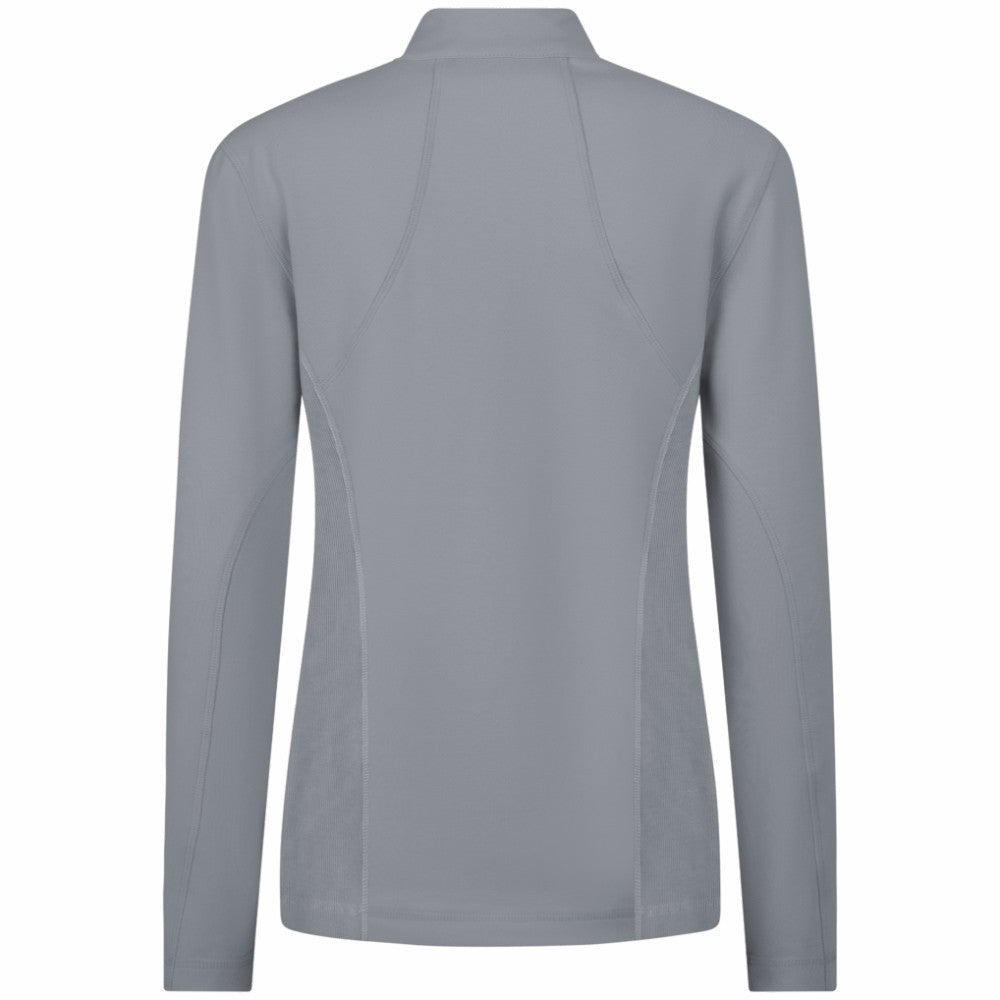 Pittsburgh Penguins Levelwear Women's Upright Quarter-Zip Pullover - Gray | US 203145857