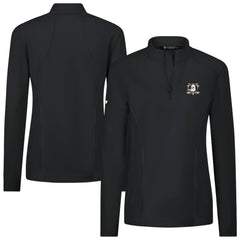 Anaheim Ducks Levelwear Women's Upright Quarter-Zip Pullover - Black | US 203145865