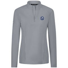 Tampa Bay Lightning Levelwear Women's Upright Quarter-Zip Pullover - Gray | US 203145906