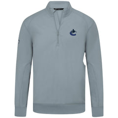 Vancouver Canucks Levelwear Upright Tri-Blend Quarter-Zip Pullover - Gray | US 203145932