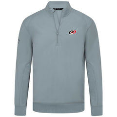 Carolina Hurricanes Levelwear Upright Tri-Blend Quarter-Zip Pullover - Gray | US 203145954