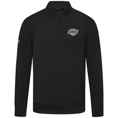 Los Angeles Kings Levelwear Upright Tri-Blend Quarter-Zip Pullover - Black | US 203145955
