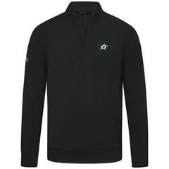 Dallas Stars Levelwear Upright Tri-Blend Quarter-Zip Pullover - Black | US 203145968