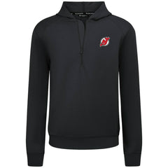 New Jersey Devils Levelwear Technic Quarter-Zip Pullover Hoodie - Black | US 203145982