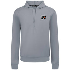 Philadelphia Flyers Levelwear Technic Quarter-Zip Pullover Hoodie - Gray | US 203145985