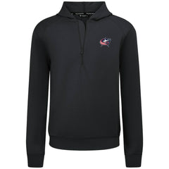 Columbus Blue Jackets Levelwear Technic Quarter-Zip Pullover Hoodie - Black | US 203145988