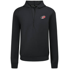 Carolina Hurricanes Levelwear Technic Quarter-Zip Pullover Hoodie - Black | US 203145998
