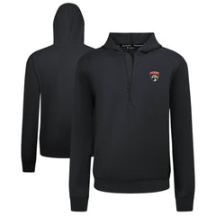 Florida Panthers Levelwear Technic Quarter-Zip Pullover Hoodie - Black | US 203146000