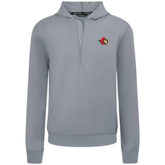 Ottawa Senators Levelwear Technic Quarter-Zip Pullover Hoodie - Gray | US 203146018