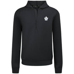 Toronto Maple Leafs Levelwear Technic Quarter-Zip Pullover Hoodie - Black | US 203146020