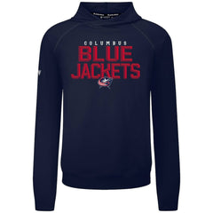 Columbus Blue Jackets Levelwear Mandate Carve Tri-Blend Pullover Hoodie - Navy | US 203146036