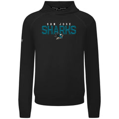 San Jose Sharks Levelwear Mandate Carve Tri-Blend Pullover Hoodie - Black | US 203146047