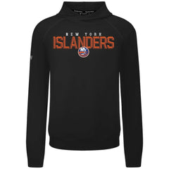 New York Islanders Levelwear Mandate Carve Tri-Blend Pullover Hoodie - Black | US 203146054