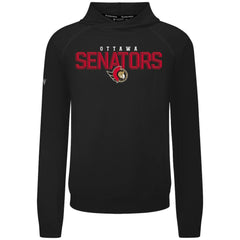 Ottawa Senators Levelwear Mandate Carve Tri-Blend Pullover Hoodie - Black | US 203146055