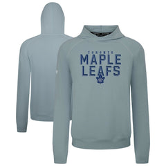 Toronto Maple Leafs Levelwear Mandate Carve Tri-Blend Pullover Hoodie - Gray | US 203146057