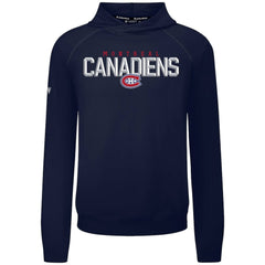 Montreal Canadiens Levelwear Mandate Carve Tri-Blend Pullover Hoodie - Navy | US 203146059