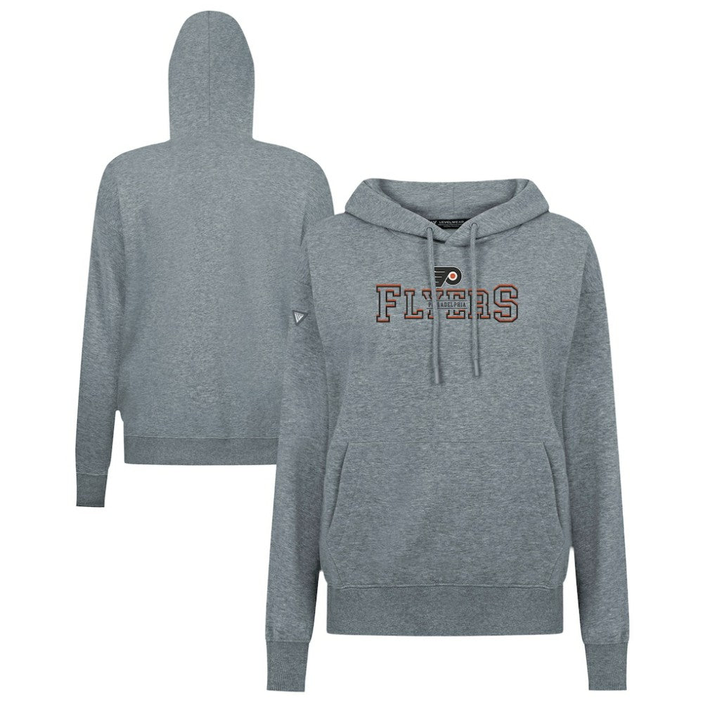 Philadelphia Flyers Levelwear Women's Adorn Journey Pullover Hoodie - Gray | US 203146101