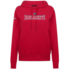 Columbus Blue Jackets Levelwear Women's Adorn Journey Pullover Hoodie - Red | US 203146107