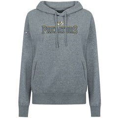 Nashville Predators Levelwear Women's Adorn Journey Pullover Hoodie - Gray | US 203146111