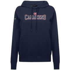 Montreal Canadiens Levelwear Women's Adorn Journey Pullover Hoodie - Navy | US 203146116
