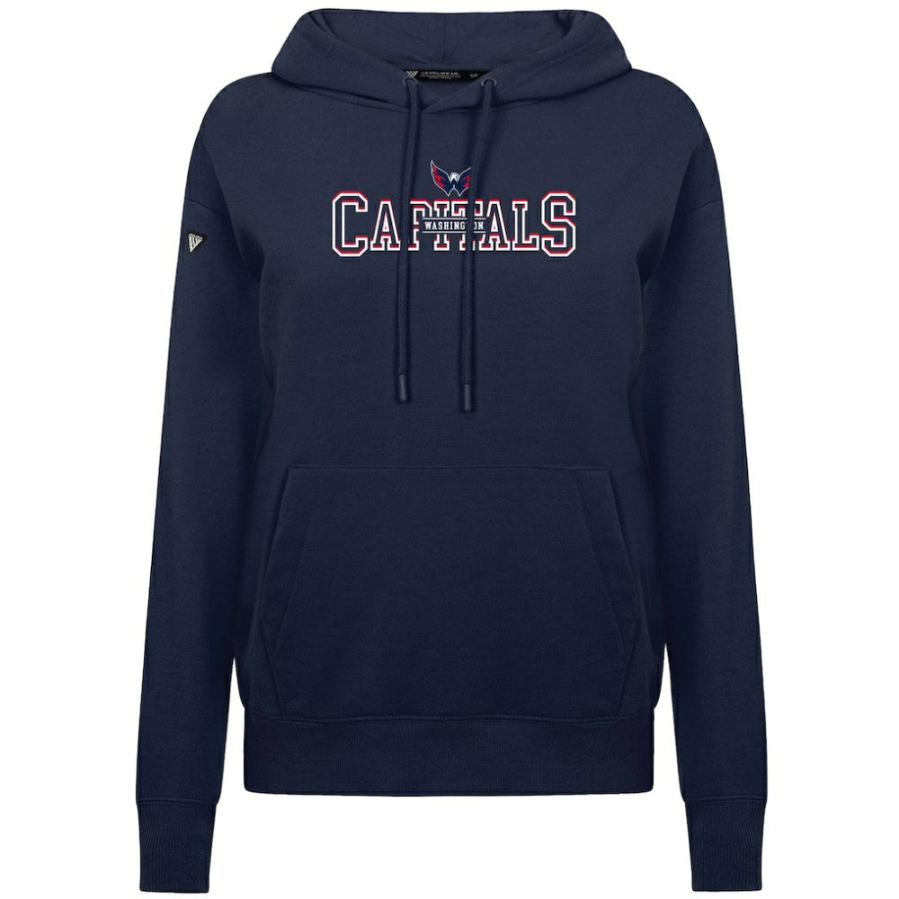 Washington Capitals Levelwear Women's Adorn Journey Pullover Hoodie - Navy | US 203146126