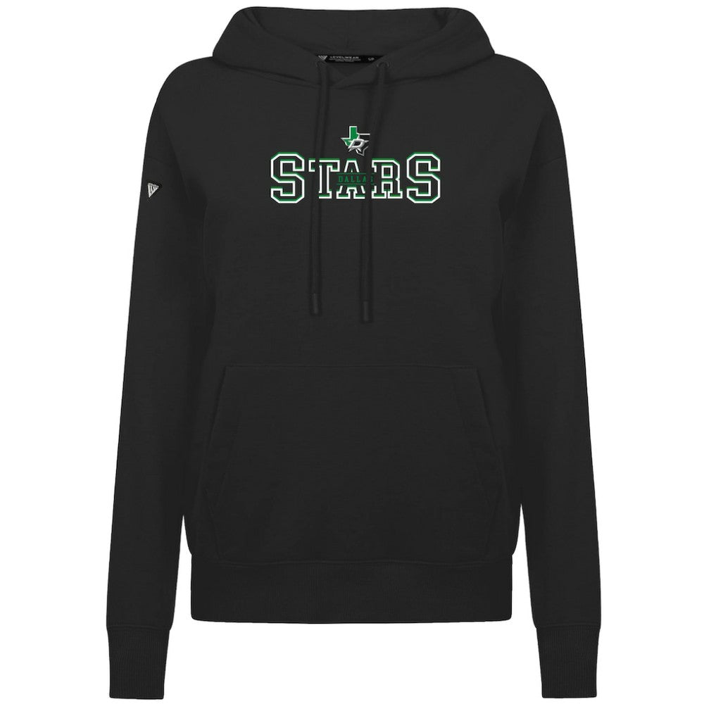 Dallas Stars Levelwear Women's Adorn Journey Pullover Hoodie - Black | US 203146128