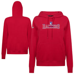 New York Rangers Levelwear Women's Adorn Journey Pullover Hoodie - Red | US 203146132