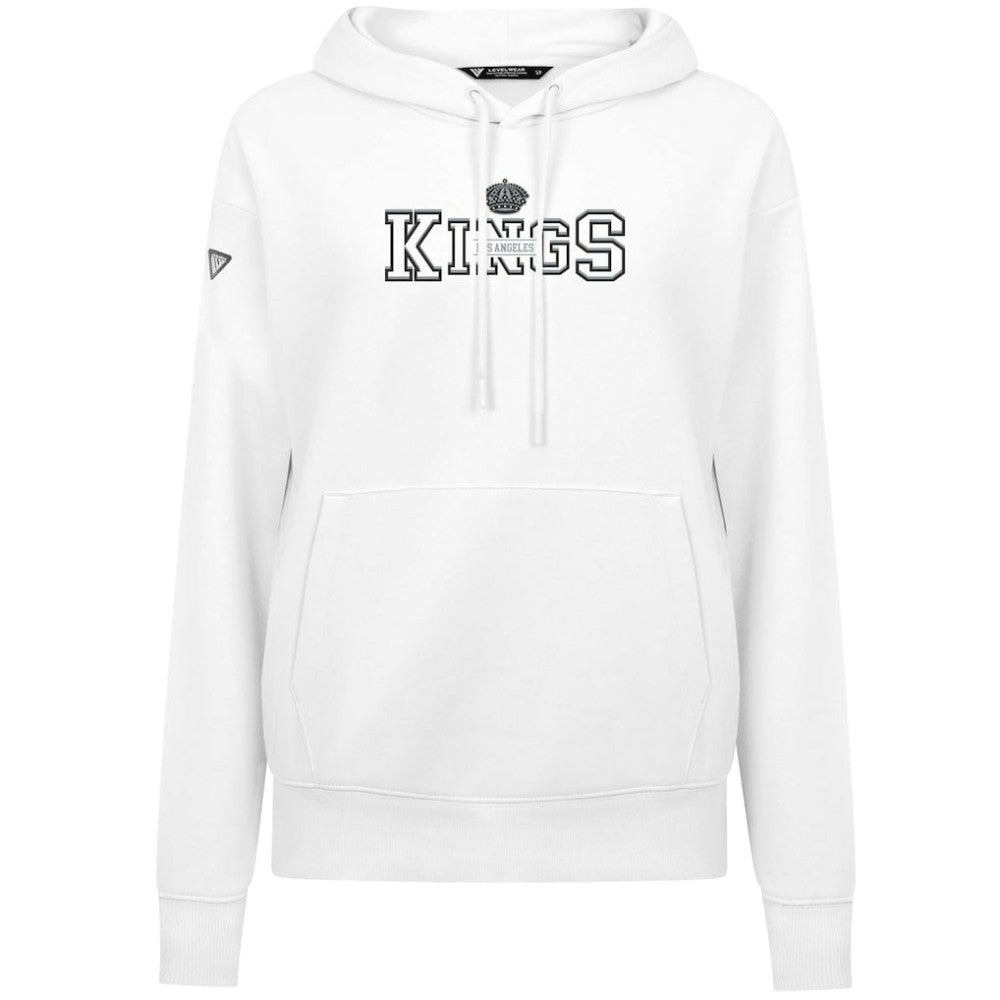 Los Angeles Kings Levelwear Women's Adorn Journey Pullover Hoodie - White | US 203146137