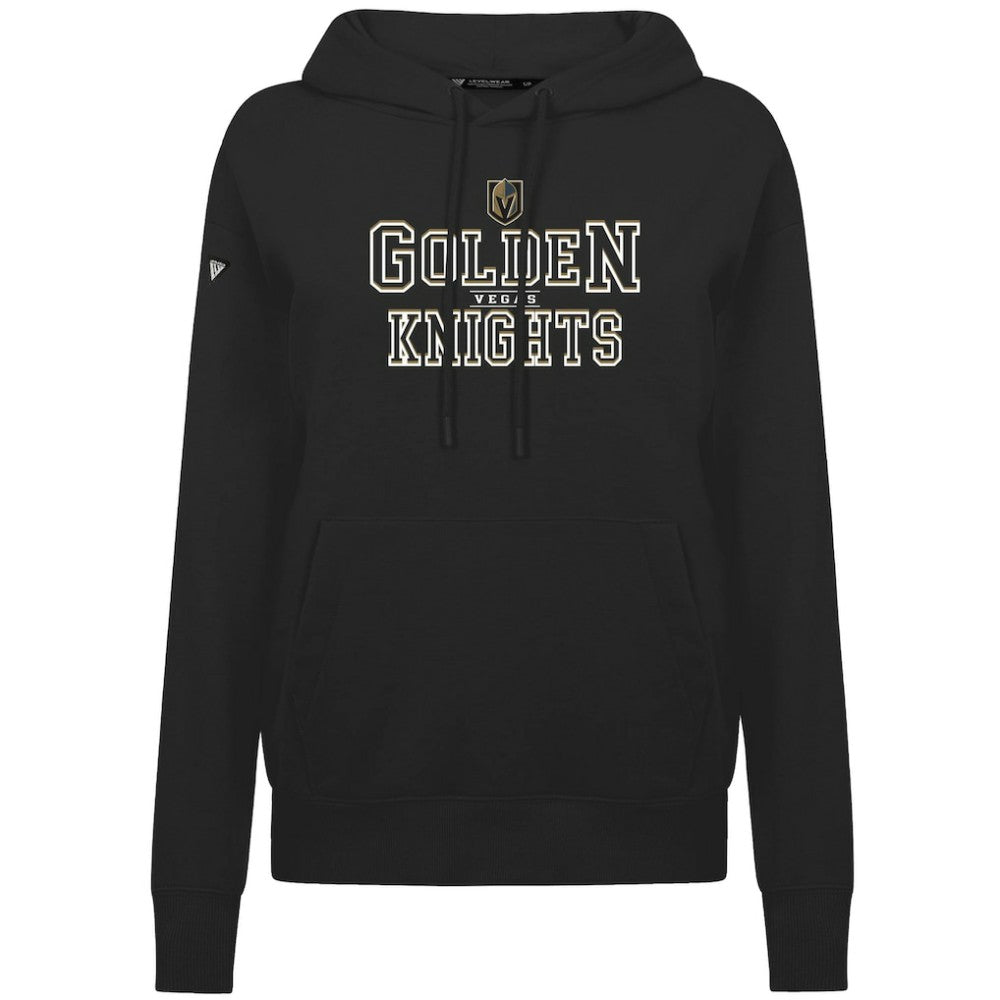 Vegas Golden Knights Levelwear Women's Adorn Journey Pullover Hoodie - Black | US 203146141
